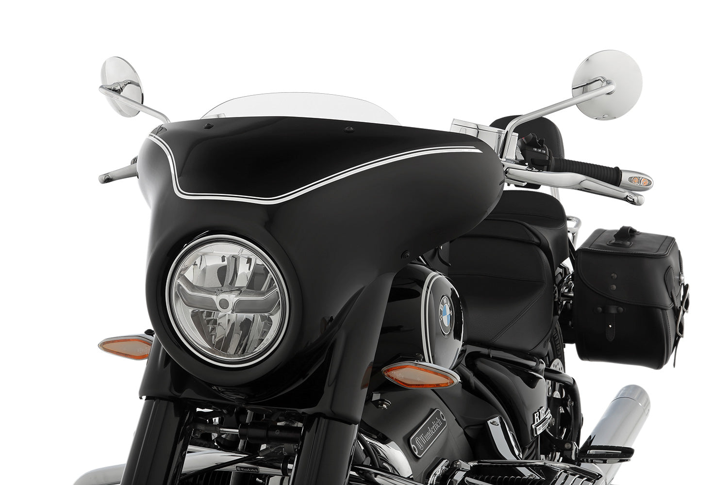 Wunderlich Screen Sport Windshield | Black | BMW R 18 - Pyramid Motorcycle Accessories