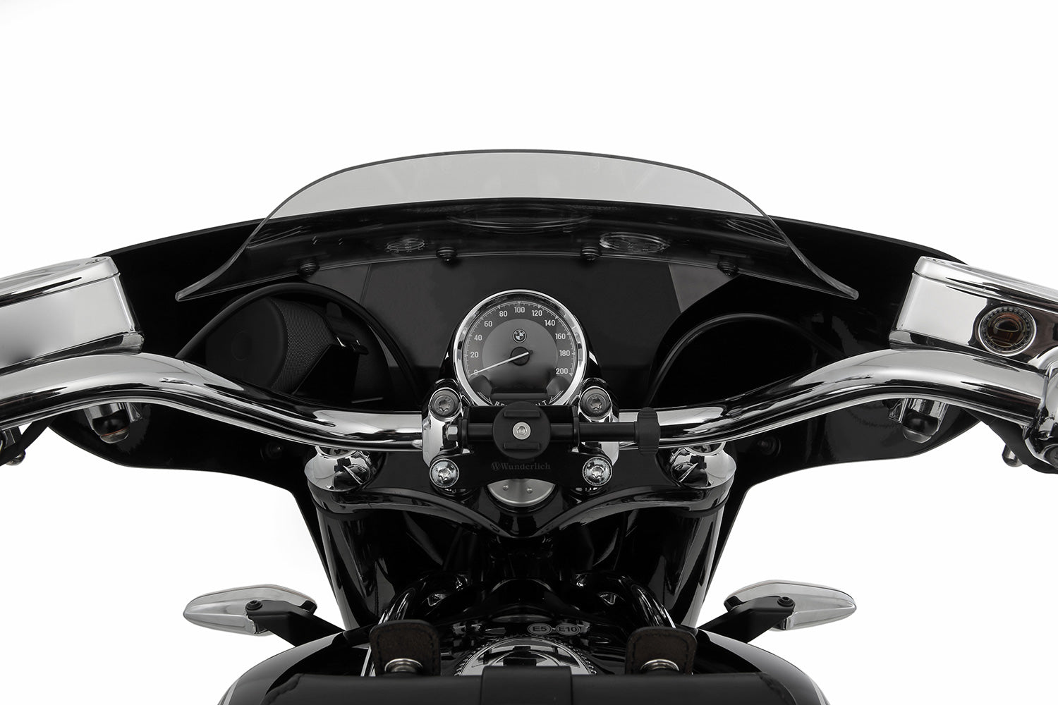 Wunderlich Screen Sport Windshield | Black | BMW R 18 - Pyramid Motorcycle Accessories