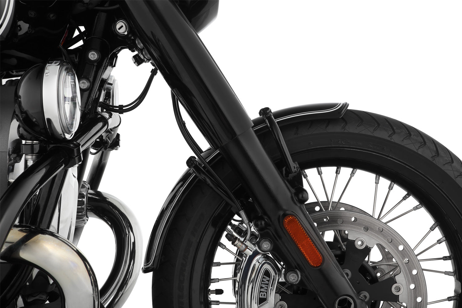 Wunderlich Front Fender Rockbob Blackstorm Metallic | BMW R 18 - Pyramid Motorcycle Accessories