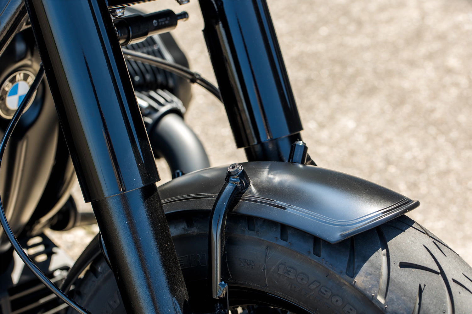 Wunderlich Front Fender Rockbob Blackstorm Metallic | BMW R 18 - Pyramid Motorcycle Accessories