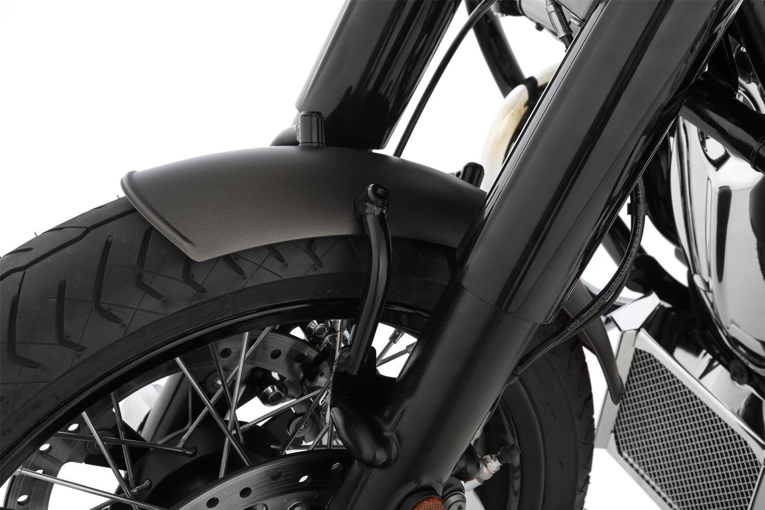 Wunderlich Front Fender Rockbob Manhattan Metallic Matt | BMW R 18 - Pyramid Motorcycle Accessories
