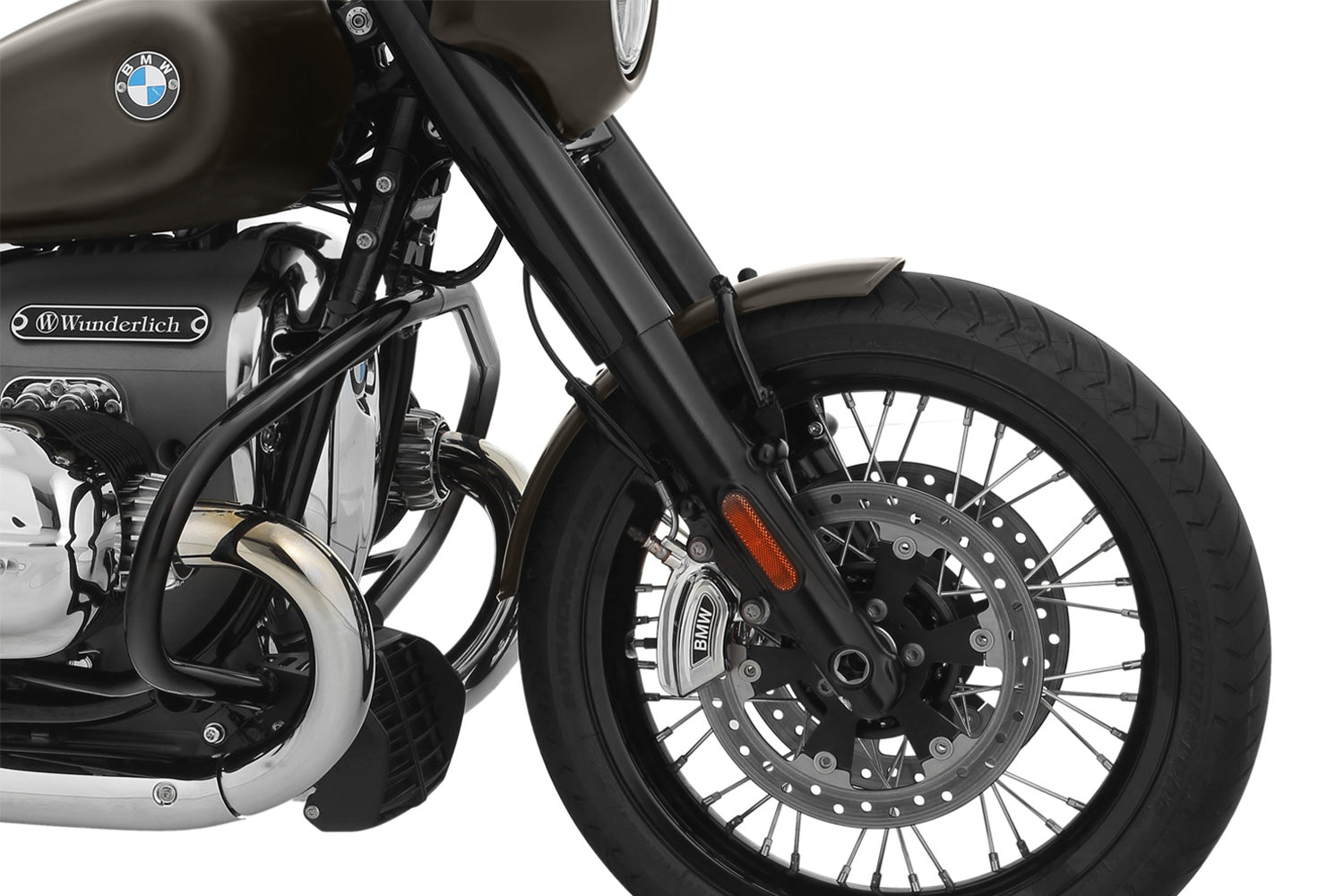 Wunderlich Front Fender Rockbob Manhattan Metallic Matt | BMW R 18 - Pyramid Motorcycle Accessories