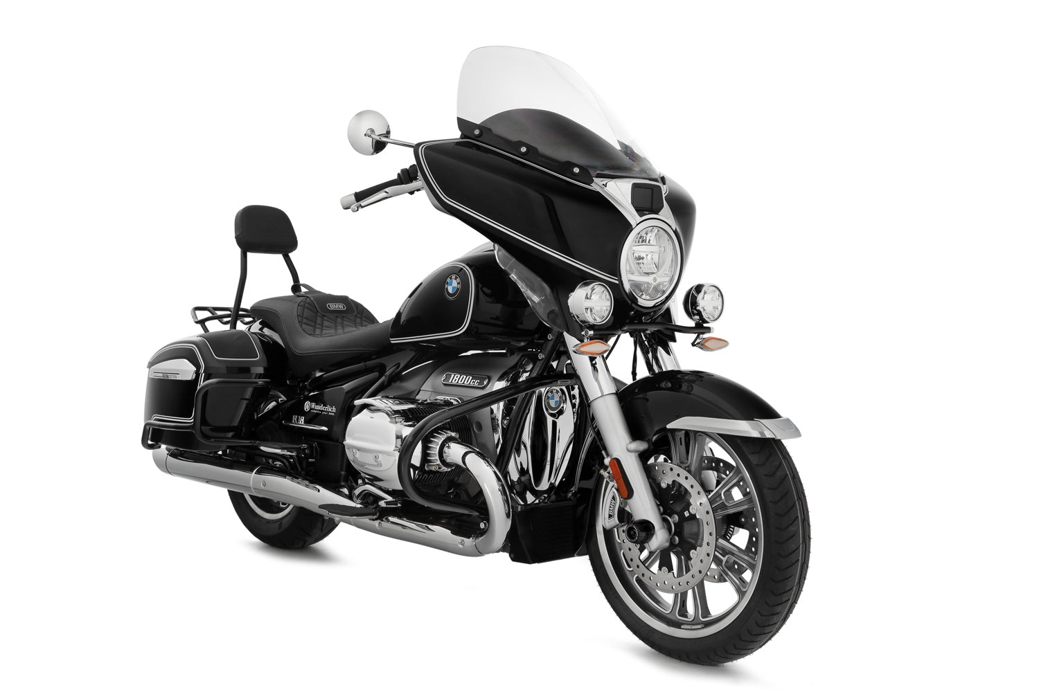 Wunderlich Engine Protection Bar | R nineT | Black - Pyramid Motorcycle Accessories