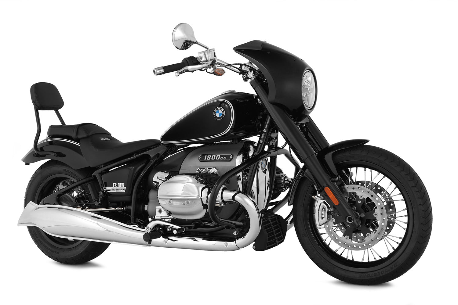 Wunderlich Engine Protection Bar | R nineT | Black - Pyramid Motorcycle Accessories