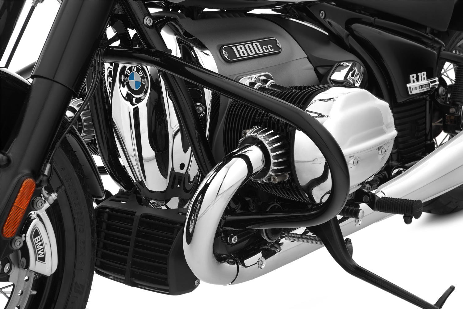Wunderlich Engine Protection Bar | R 18 | Chromed - Pyramid Motorcycle Accessories
