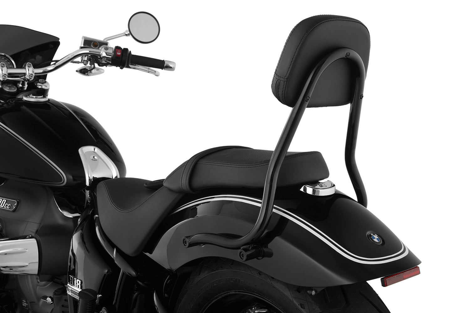 Wunderlich Backrest | Black - Pyramid Motorcycle Accessories
