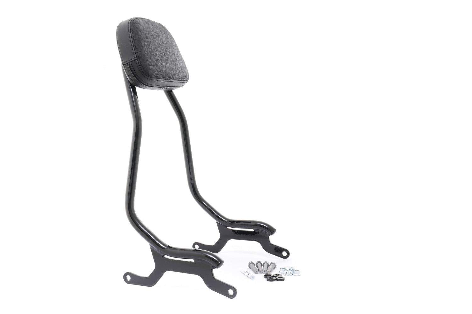 Wunderlich Rider Backrest Foldable | Chrome | BMW R 18 - Pyramid Motorcycle Accessories