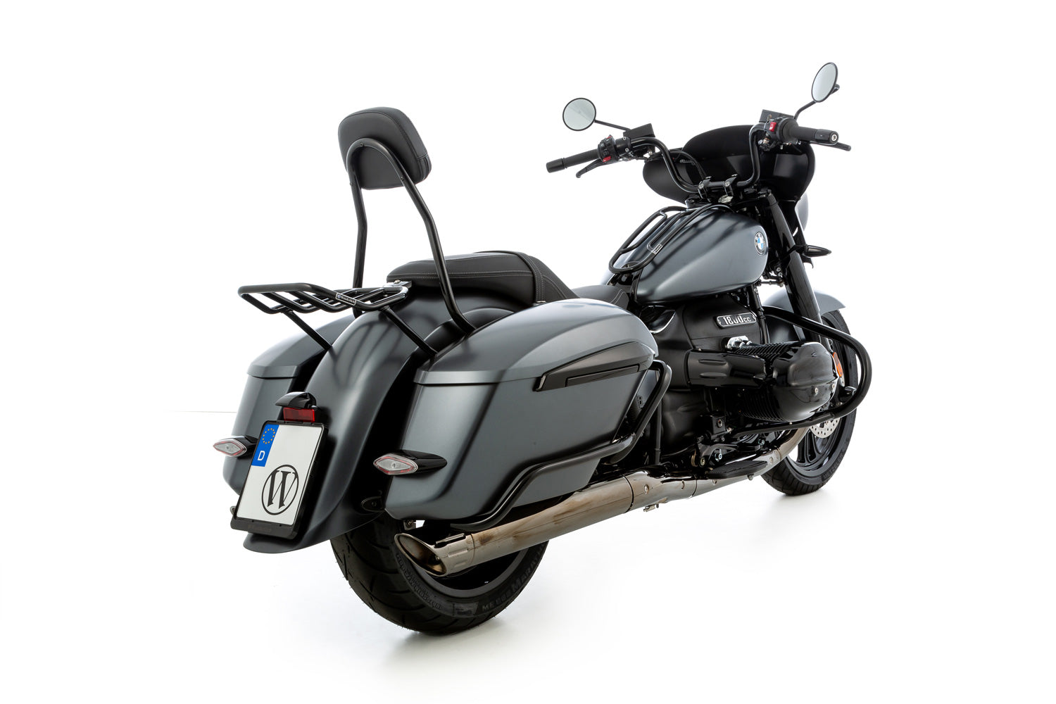 Wunderlich Case Ptotection Bar | Chromed - Pyramid Motorcycle Accessories