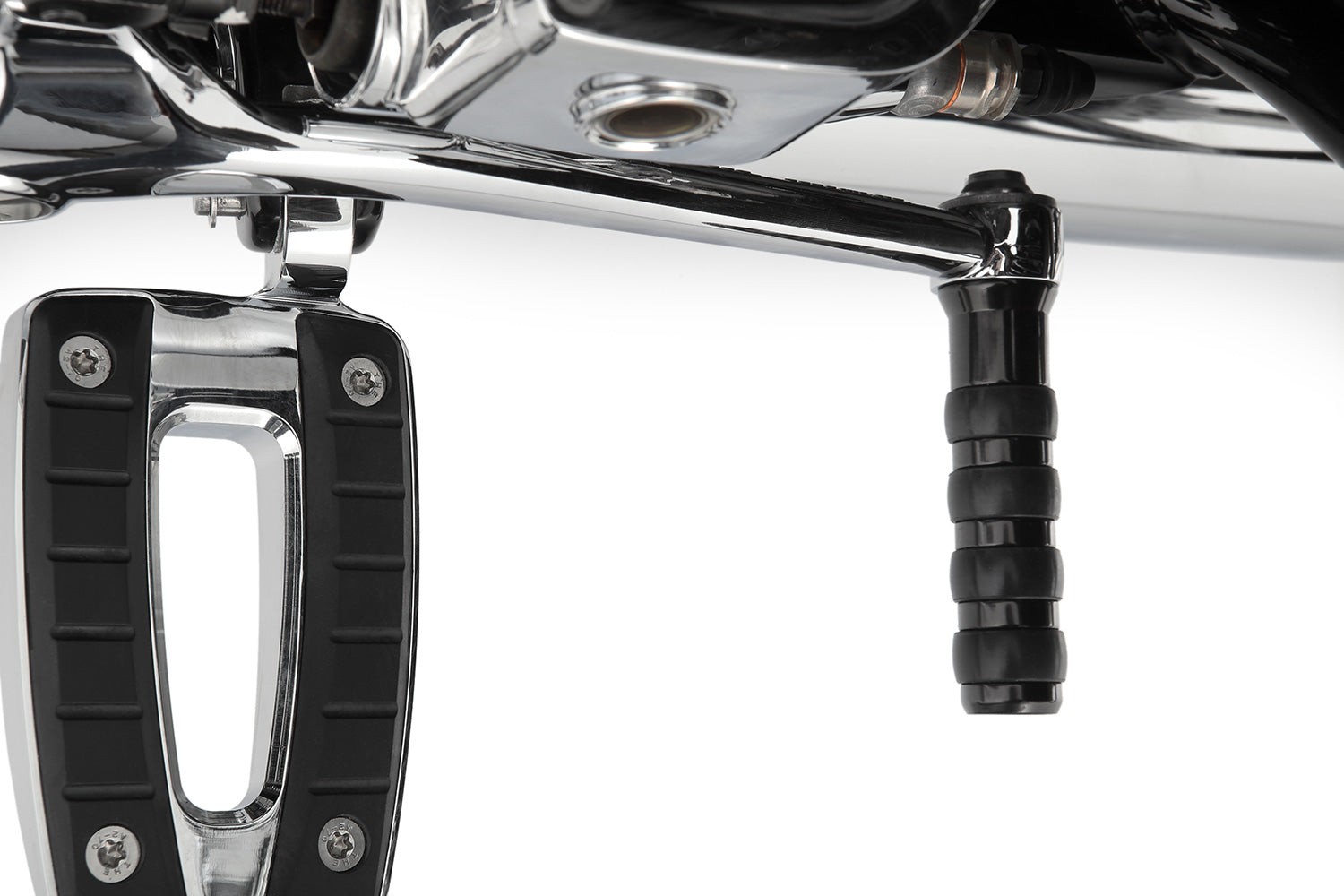 Wunderlich Brake Lever Extension For Models with Footrests | ChromedΒ -Β Β Pyramid Motorcycle Accessories
