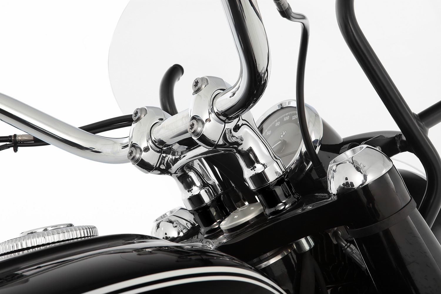 Wunderlich Handlebar Riser Ergo Pro For Models 40mm | Silver | BMW F 900 GS - Pyramid Motorcycle Accessories