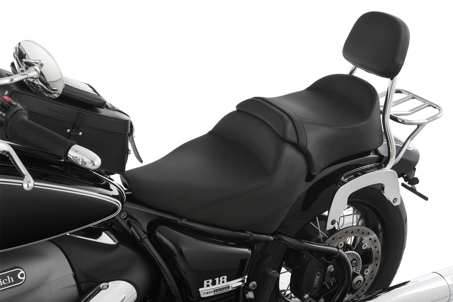 Wunderlich Aktivkomfort Rider Seat | Black - Pyramid Motorcycle Accessories