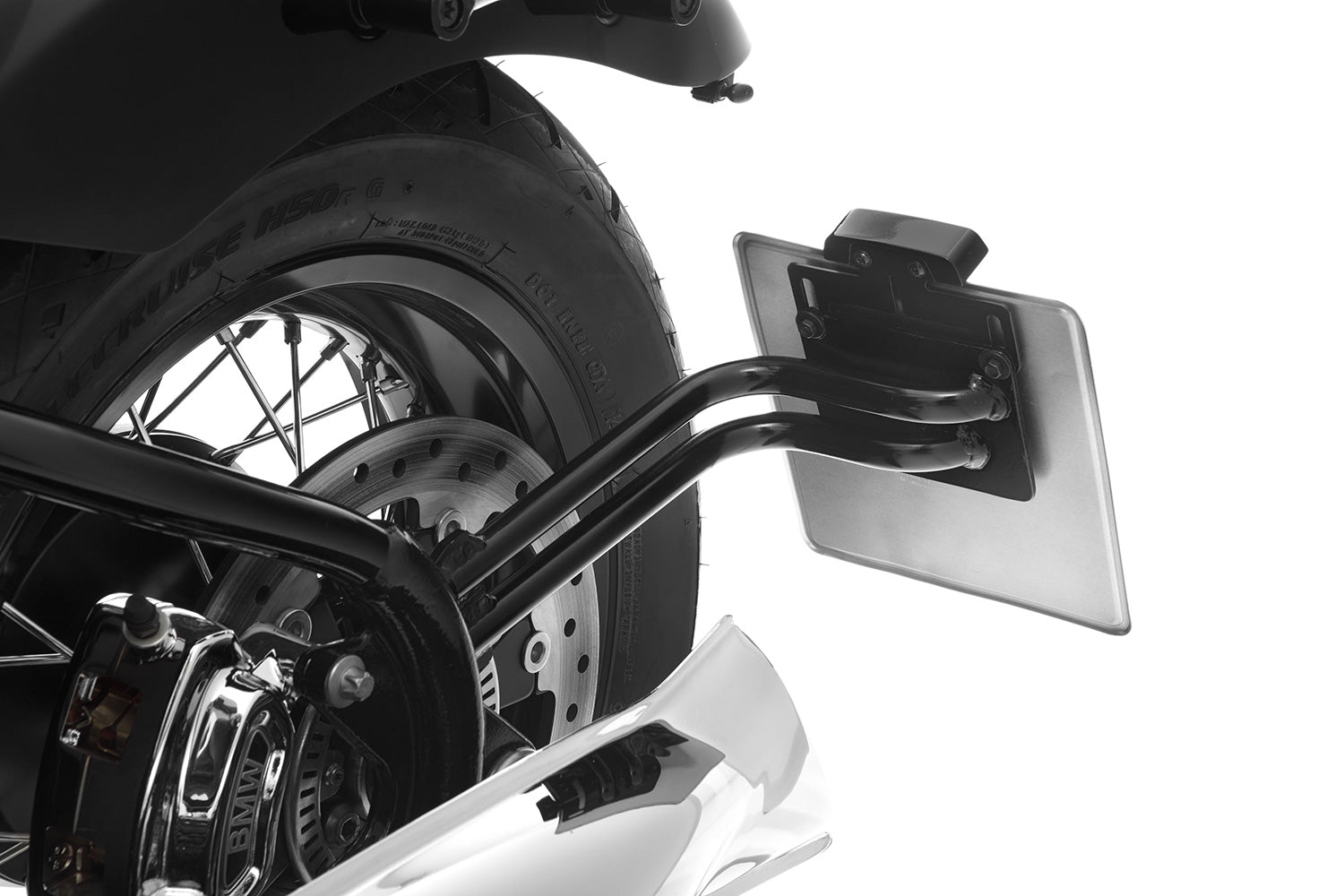 Wunderlich Pure Tail Conversion with Indicator Bracket M5 Screw Thread | Black - Pyramid Motorcycle Accessories