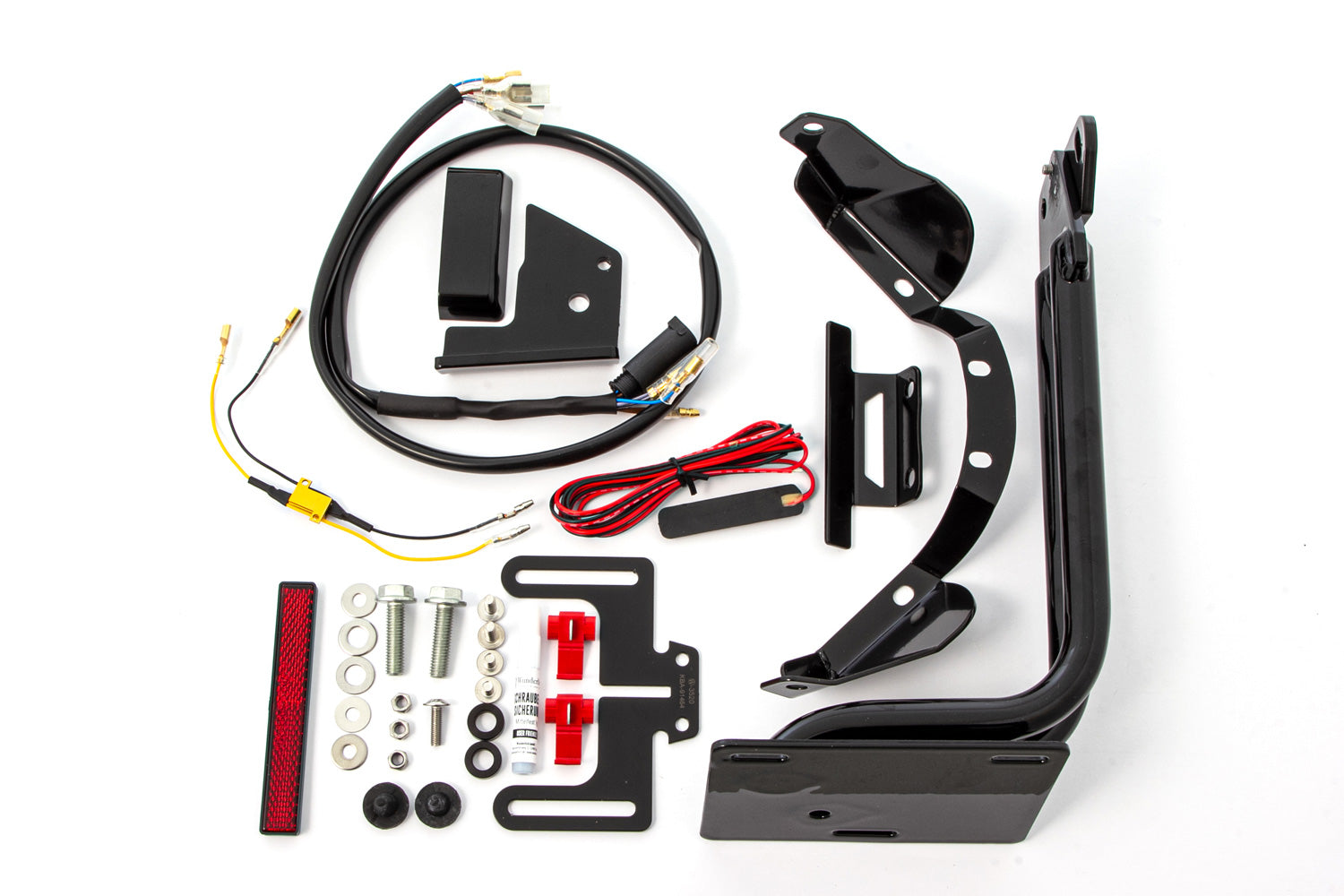 Wunderlich Pure Tail Conversion with Indicator Bracket M5 Screw Thread | Black - Pyramid Motorcycle Accessories
