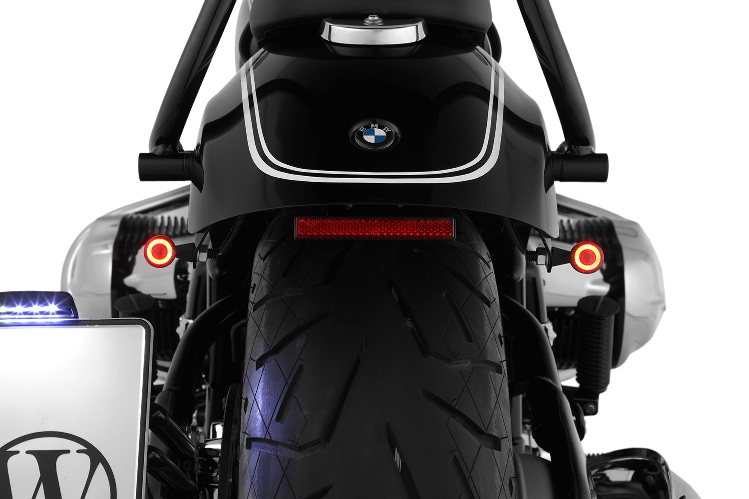 Wunderlich Bracket For Rear Conversion Indicators with M5 Thread | Black | BMW R 12 nineT - Pyramid Motorcycle Accessories