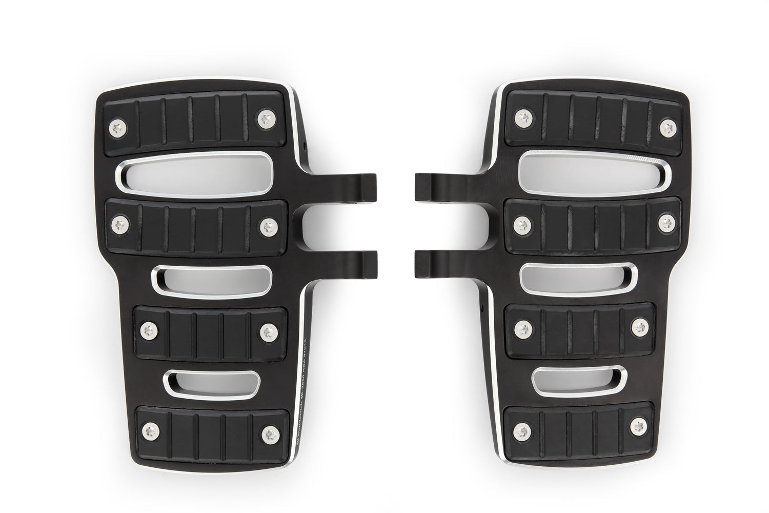 Wunderlich Exhaust Flap Cover | Black - Pyramid Motorcycle Accessories