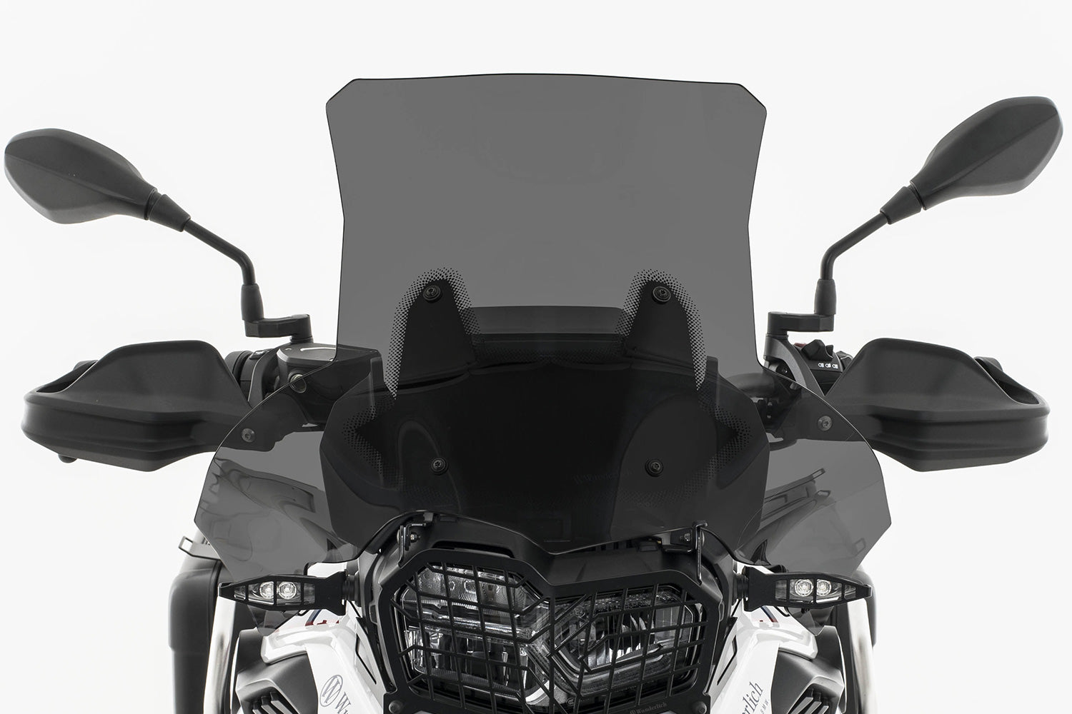 Wunderlich Windshield Extreme Carrier Short 115mm | Clear | BMW F 750 GS - Pyramid Motorcycle Accessories