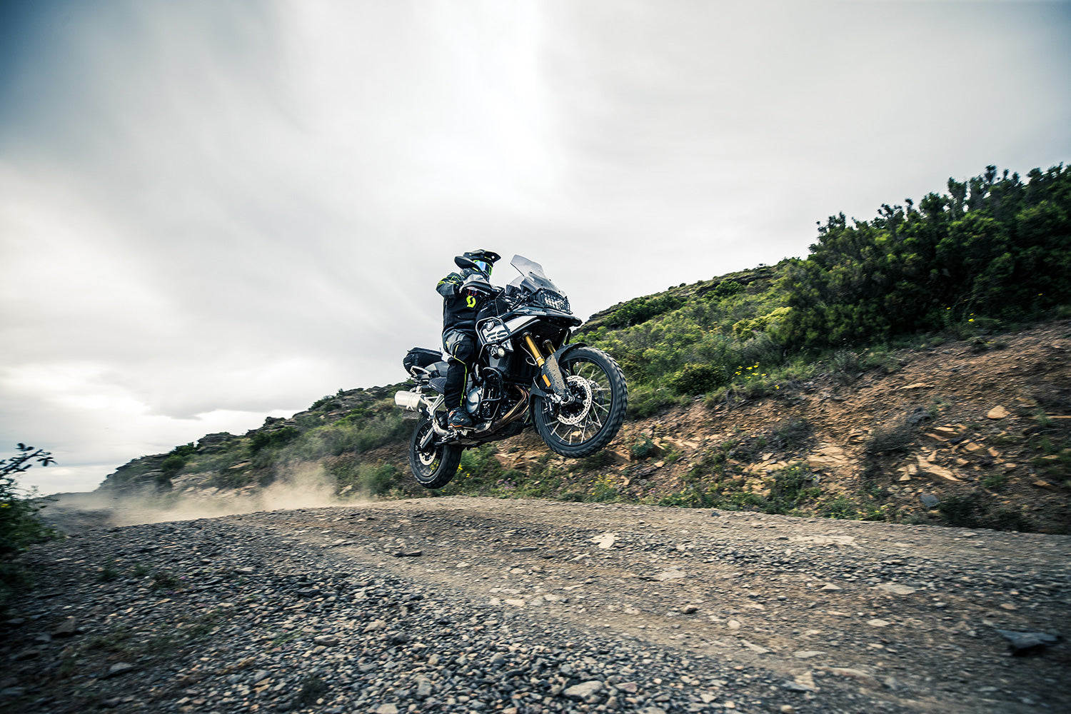 Wunderlich Windshield Extreme Carrier Short 115mm | Clear | BMW F 750 GS - Pyramid Motorcycle Accessories