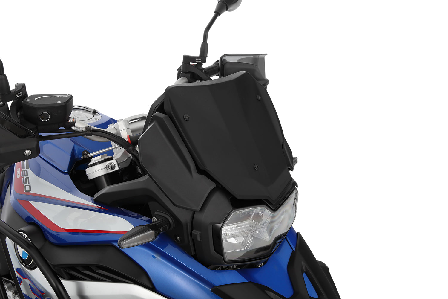 Wunderlich Windshield Flowjet | White | BMW F 750 GS - Pyramid Motorcycle Accessories
