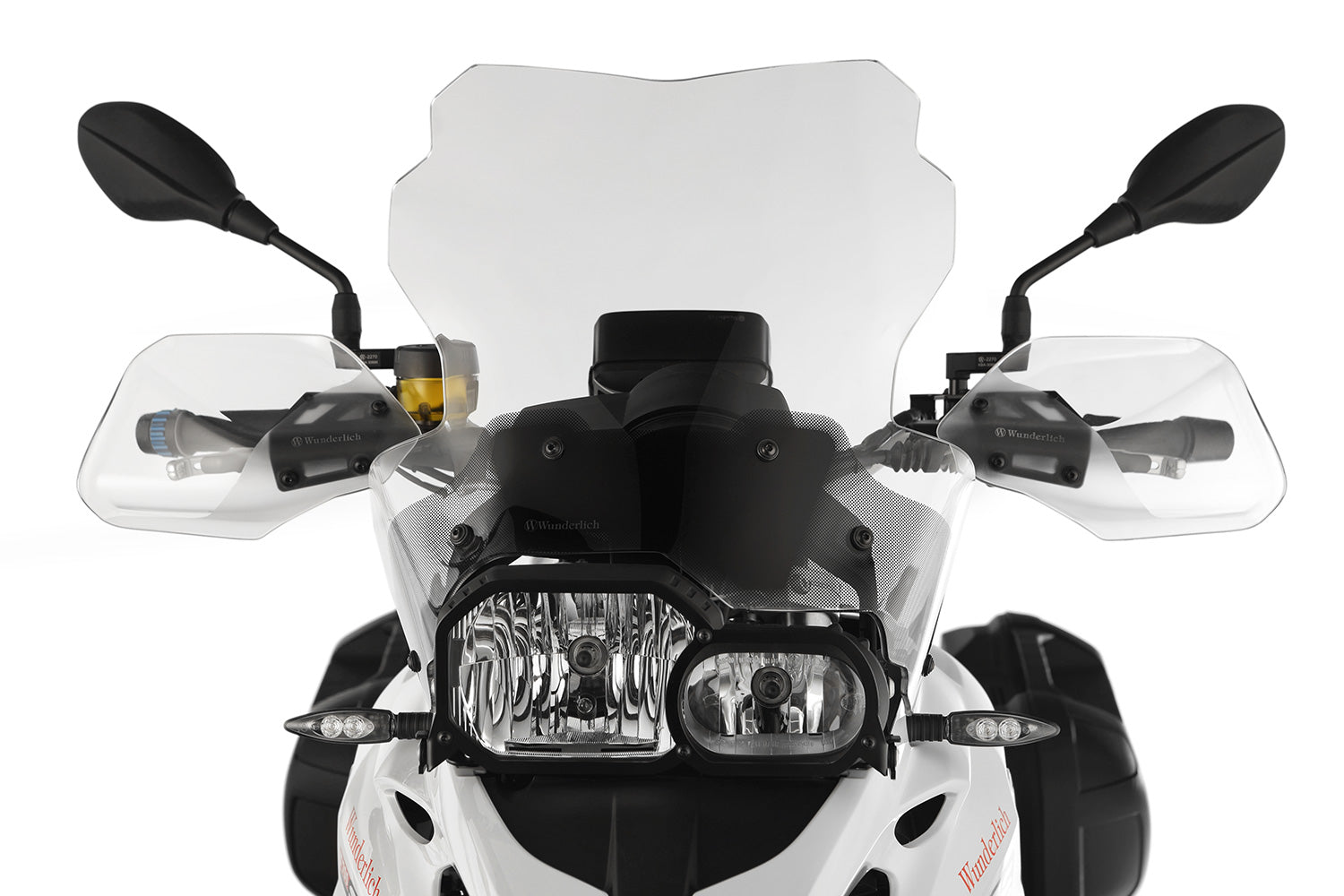 Wunderlich Windshield Marathon Models with Original Board Socket | Clear | BMW G 310 GS - Pyramid Motorcycle Accessories