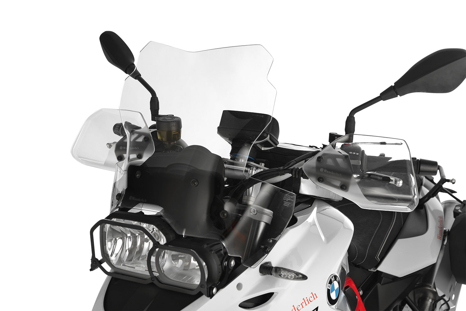 Wunderlich Windshield Marathon Models with Original Board Socket | Clear | BMW G 310 GS - Pyramid Motorcycle Accessories