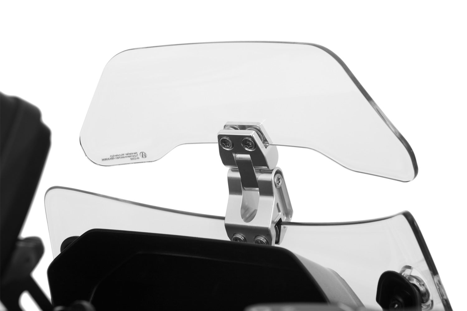 Wunderlich Vario-Ergo+ Windshield Extension | Clear | BMW C 400 X - Pyramid Motorcycle Accessories