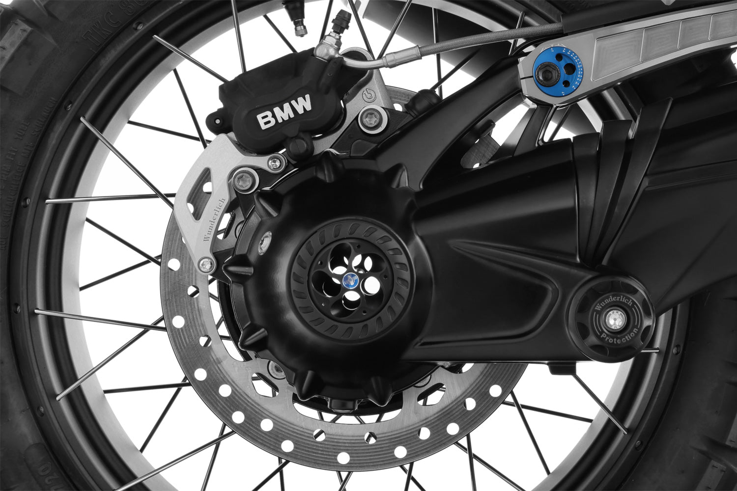 Wunderlich ERGO+ Handlebar Riser R 1300 | SilverΒ -Β Β Pyramid Motorcycle Accessories