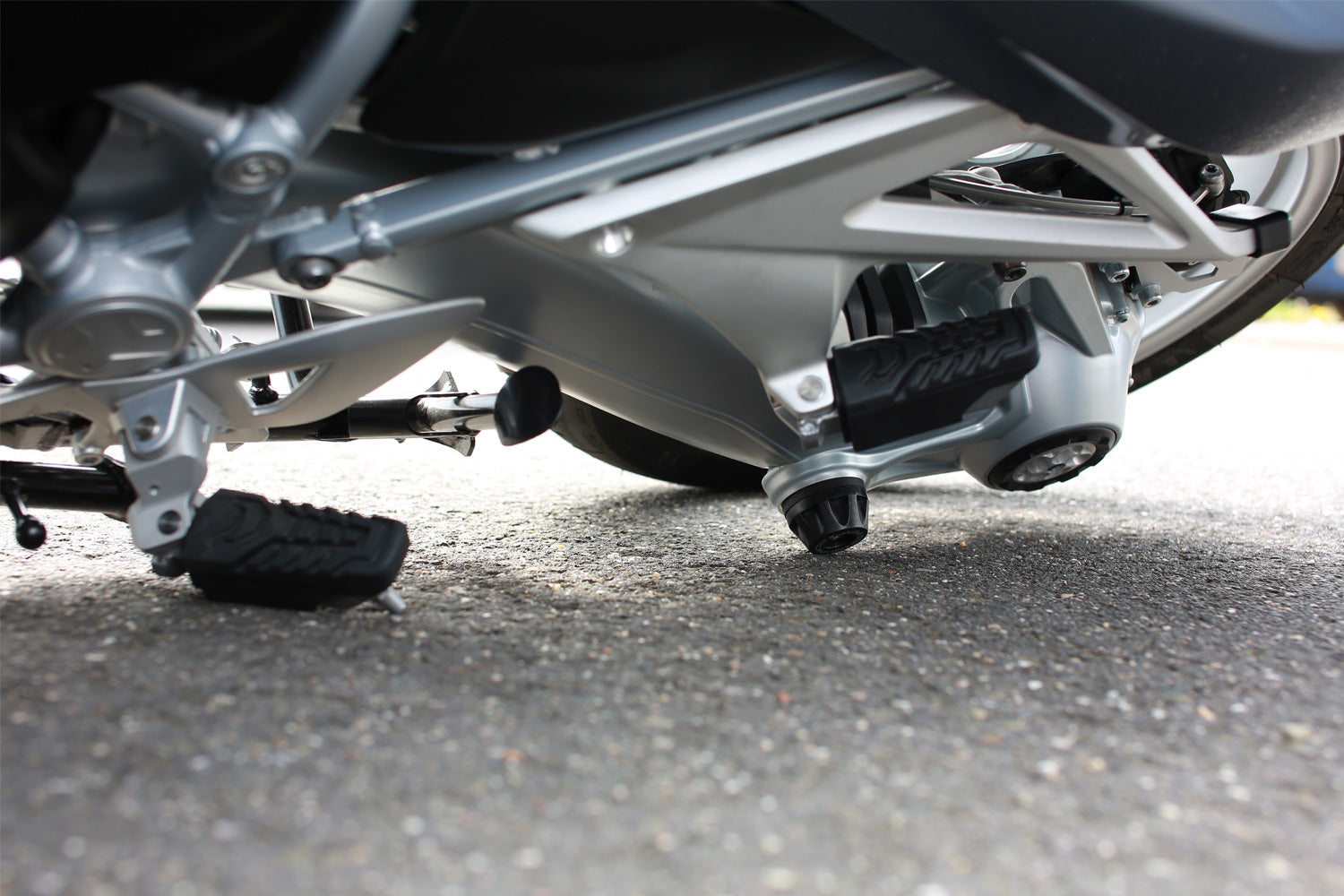Wunderlich ERGO+ Handlebar Riser R 1300 | SilverΒ -Β Β Pyramid Motorcycle Accessories