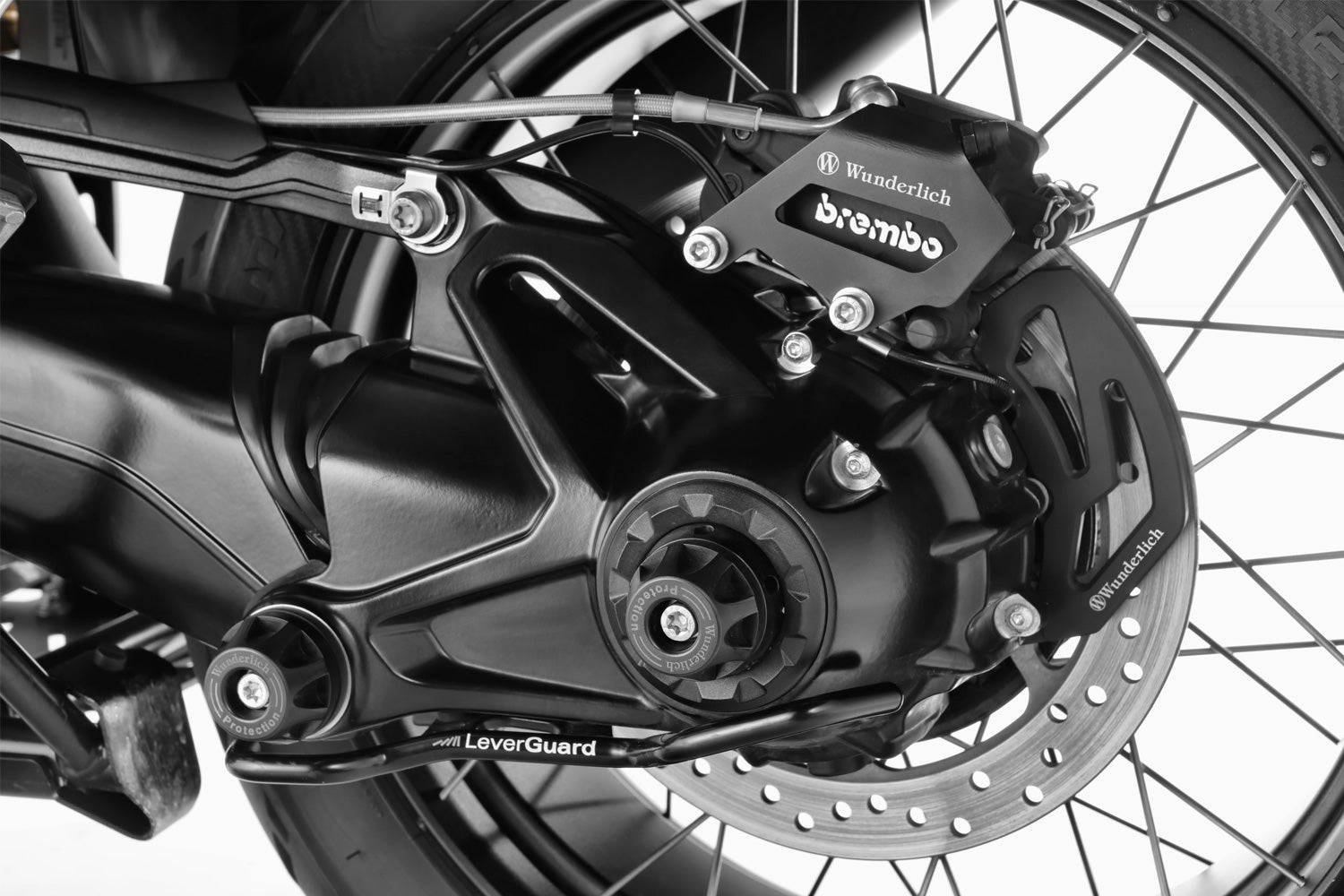 Wunderlich Lever Protection Lever-guard | Black - Pyramid Motorcycle Accessories