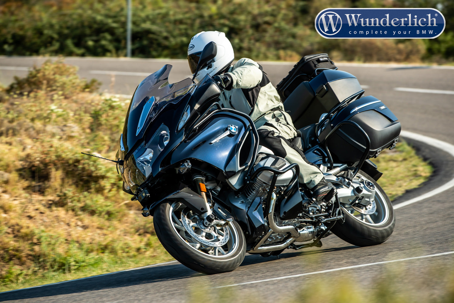 Wunderlich Engine Protection Bar | Black - Pyramid Motorcycle Accessories