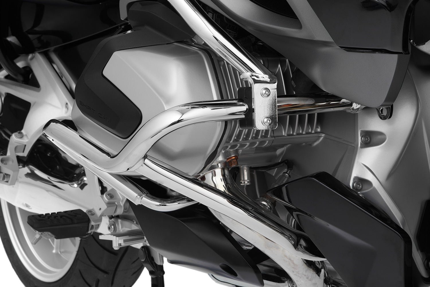 Wunderlich Engine Protection Bar | R 1250 RT | Black - Pyramid Motorcycle Accessories