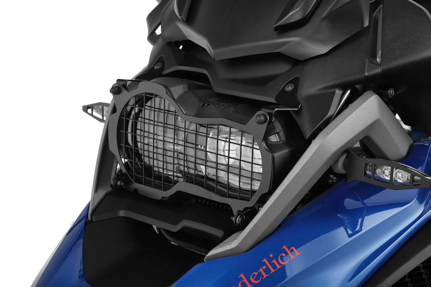 Wunderlich Headlight Protector Foldable Clear | Black - Pyramid Motorcycle Accessories