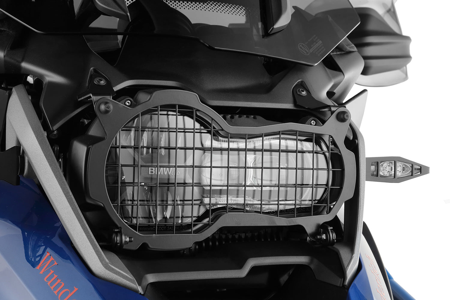 Wunderlich Headlight Protector Foldable Clear | Black - Pyramid Motorcycle Accessories