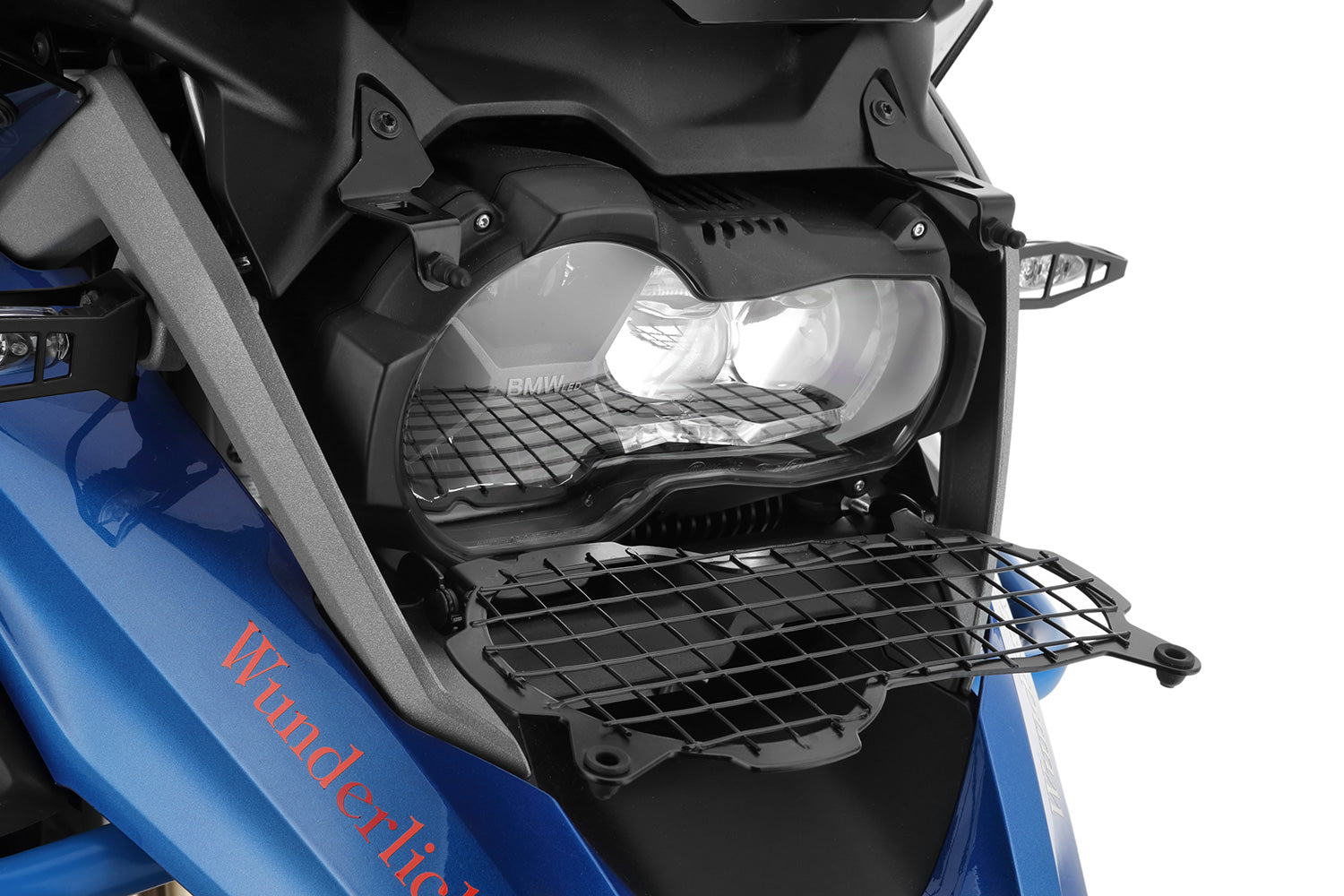 Wunderlich Headlight Protector Foldable Clear | Black - Pyramid Motorcycle Accessories