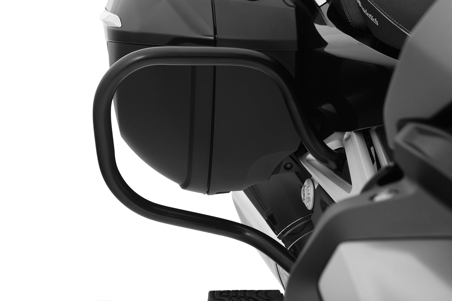 Wunderlich Case Protection Bar | Black | R 1250 RT - Pyramid Motorcycle Accessories