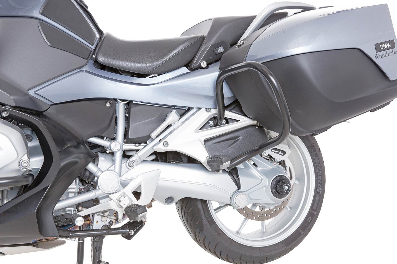 Wunderlich Case Protection Bar | Black | R 1250 RT - Pyramid Motorcycle Accessories