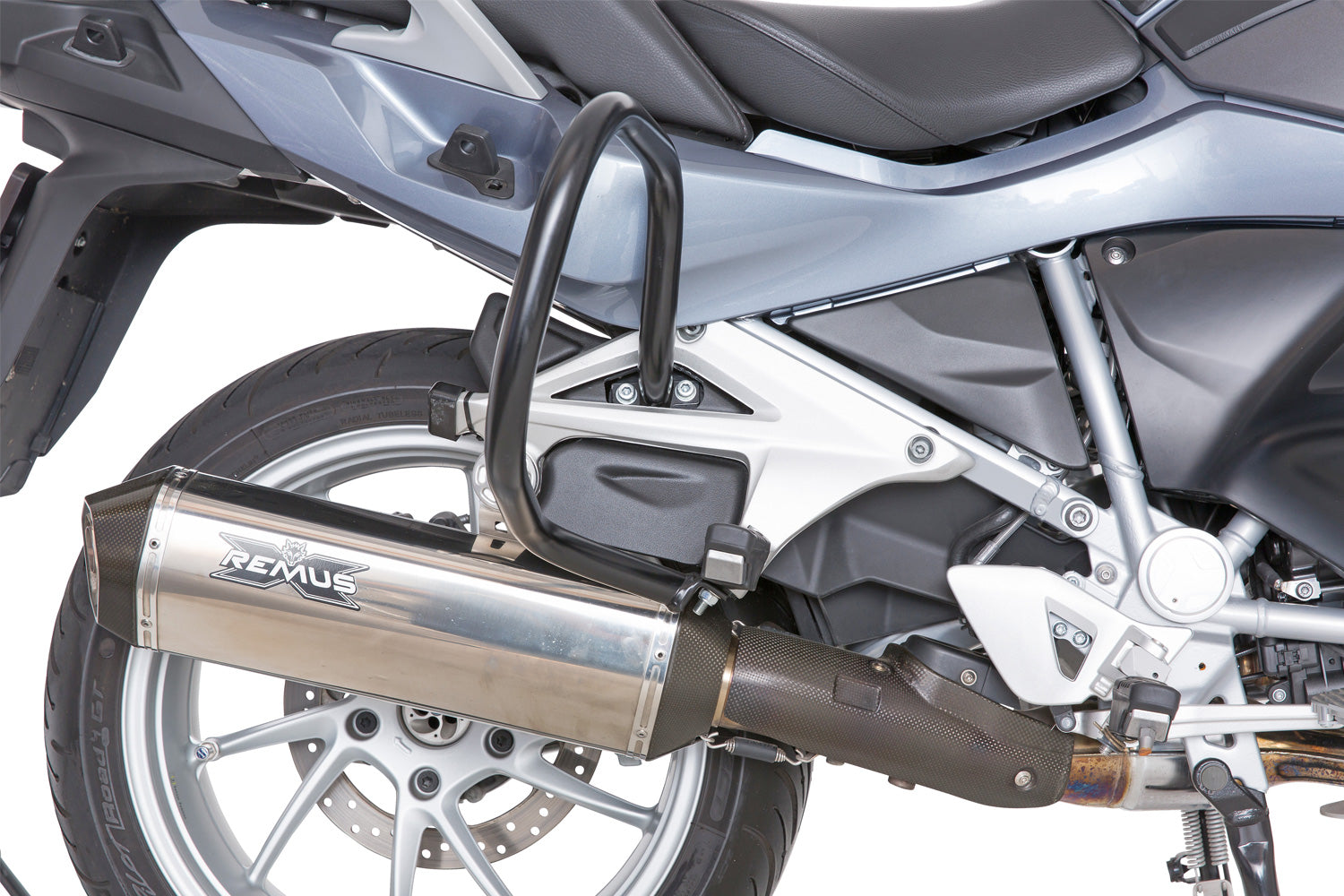 Wunderlich Case Protection Bar | Black | R 1250 RT - Pyramid Motorcycle Accessories