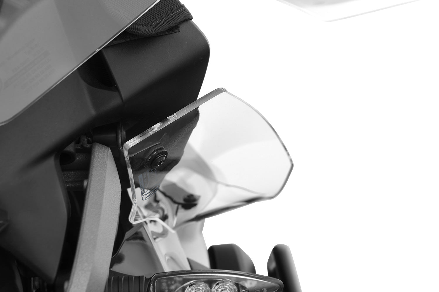 Wunderlich Wind Deflector Marathon-Plus | Light Smoke | BMW R 1200 RS - Pyramid Motorcycle Accessories