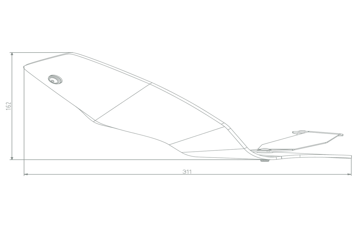 Wunderlich Wind Deflector Ergo | Clear | BMW R 1250 GS - Pyramid Motorcycle Accessories