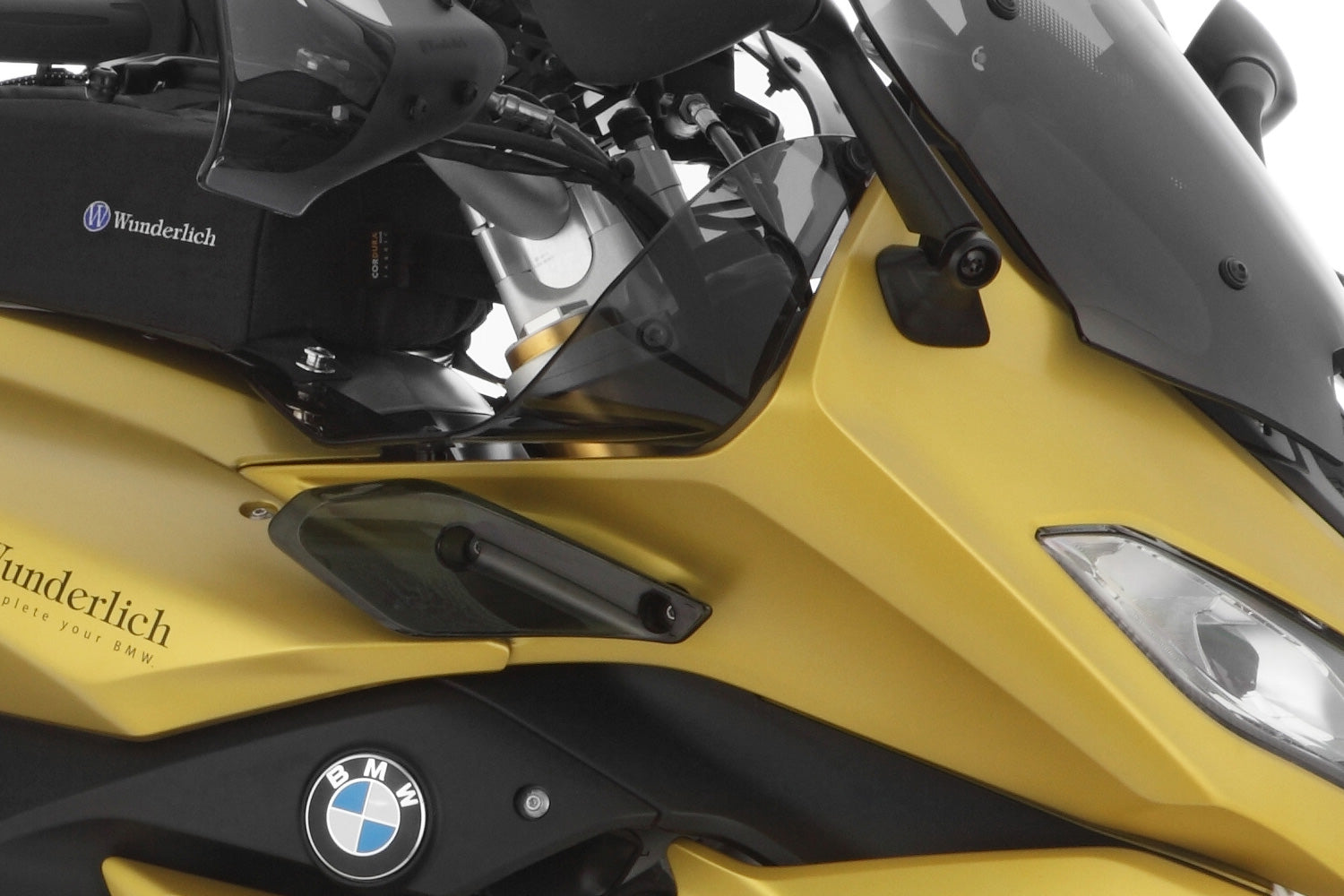 Wunderlich Wind Deflectors For Set | Clear | BMW R 1300 GS Adventure - Pyramid Motorcycle Accessories