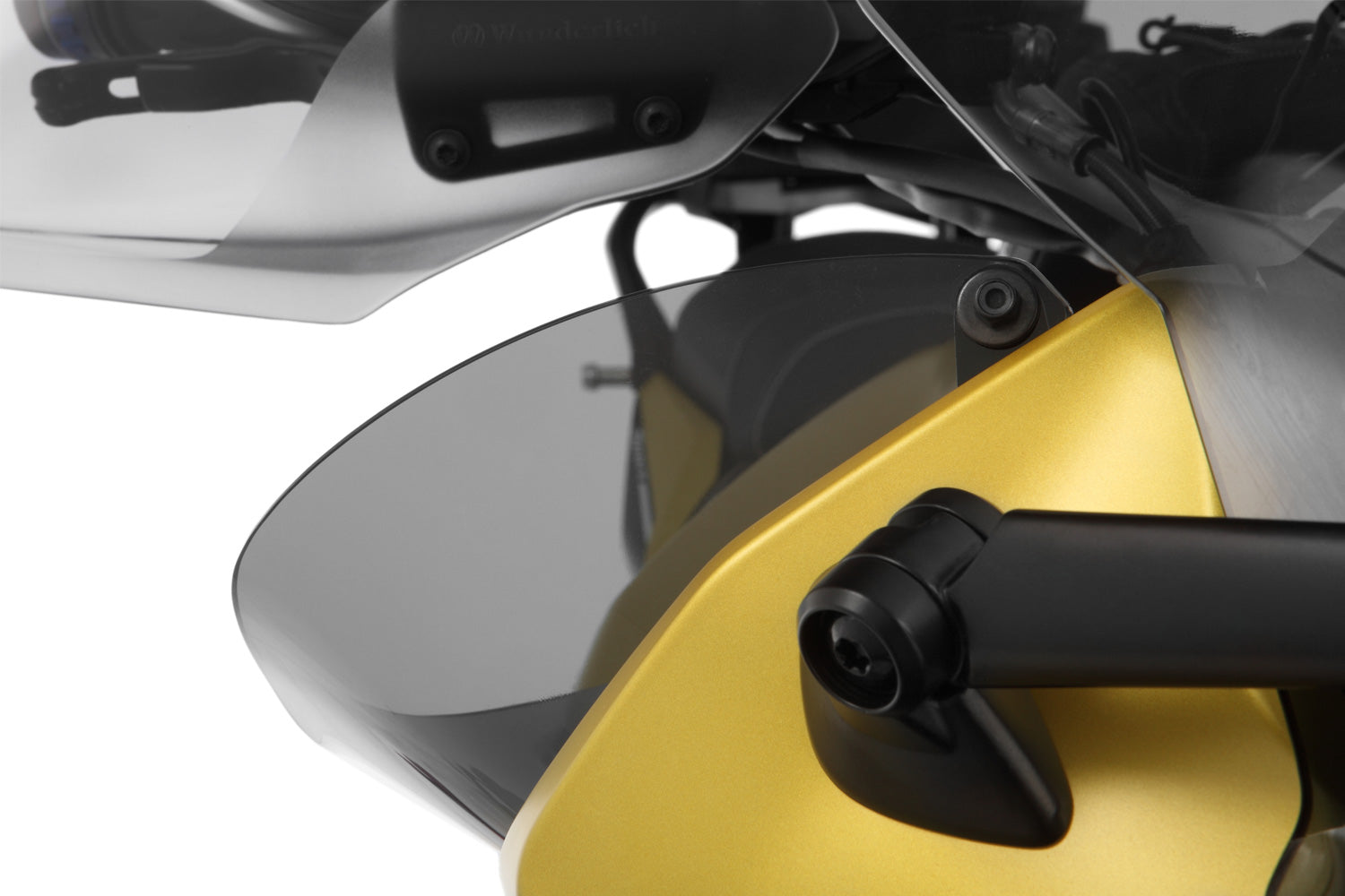 Wunderlich Wind Deflectors For Set | Clear | BMW R 1300 GS Adventure - Pyramid Motorcycle Accessories
