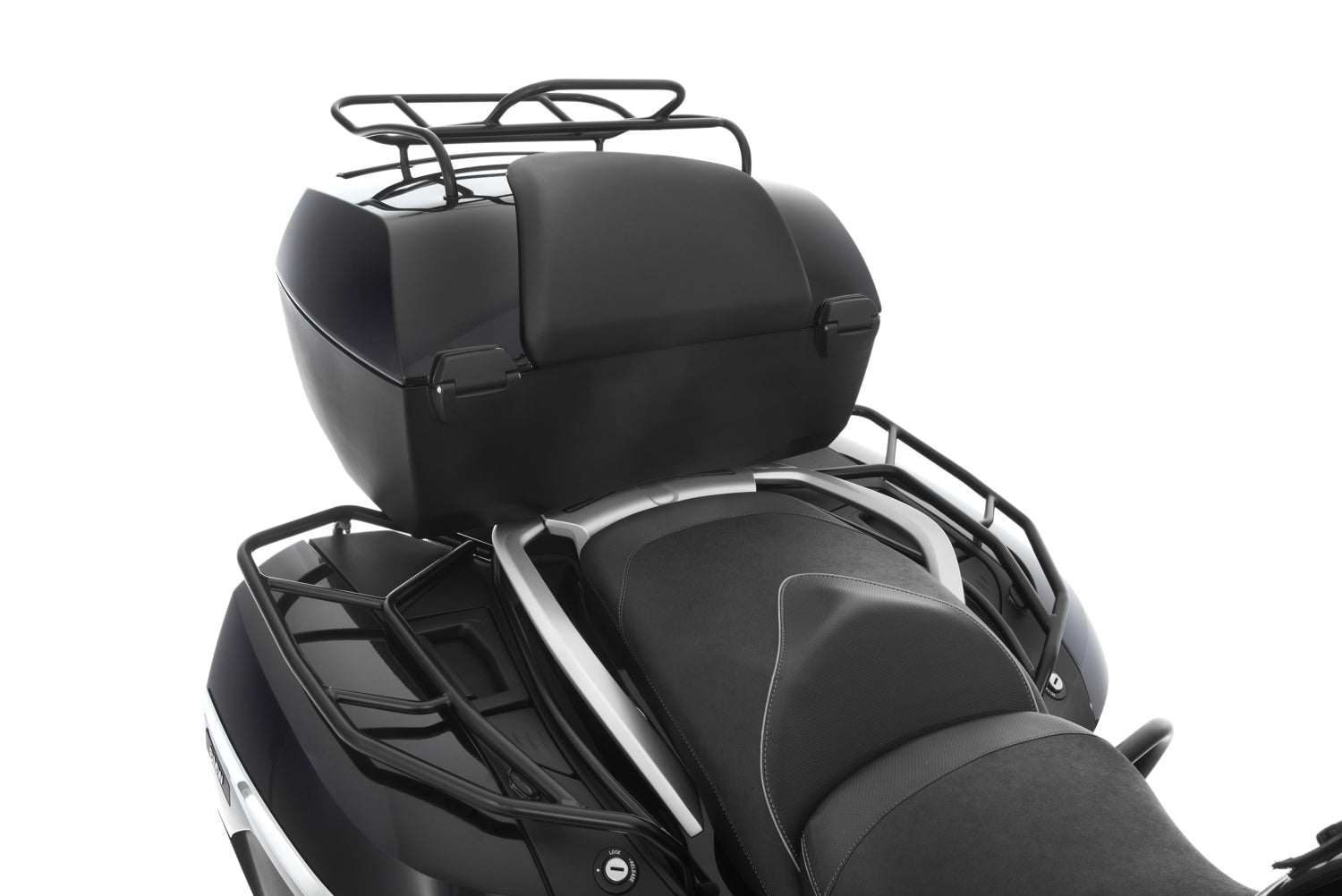 Wunderlich Luggage Rails For Original Case Right | Black | BMW R 1250 RT - Pyramid Motorcycle Accessories