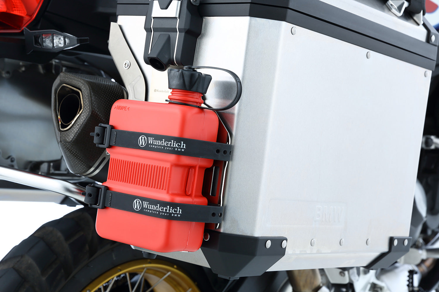 Wunderlich Case Rack Right | Silver - Pyramid Motorcycle Accessories