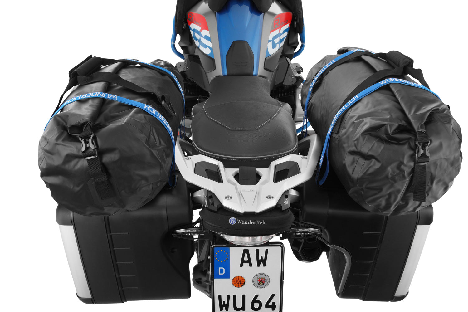 Wunderlich Wall Mount For Vario Case Set | Silver | BMW R 1300 GSΒ -Β Β Pyramid Motorcycle Accessories