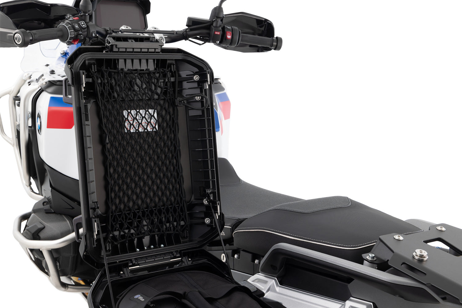Wunderlich Luggage Plate For Original Solo Seat | Black | BMW F 900 GS - Pyramid Motorcycle Accessories