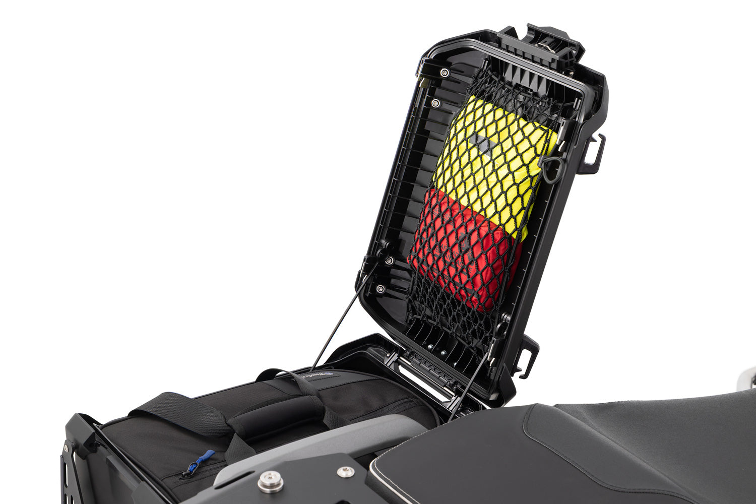 Wunderlich Luggage Plate For Original Solo Seat | Black | BMW F 900 GS - Pyramid Motorcycle Accessories