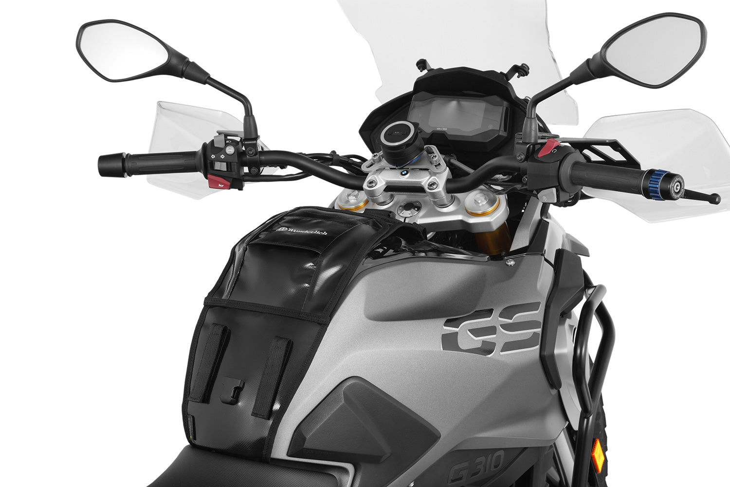 Wunderlich Mounting System For Elephant Tank Bag | Black | BMW K 1600 GT - Pyramid Motorcycle Accessories