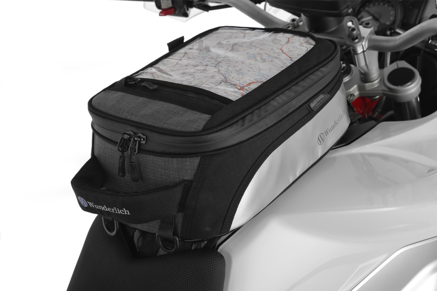 Wunderlich Mounting System For Elephant Tour Edition Tank Bag | Black | BMW F 650 GS - Pyramid Motorcycle Accessories