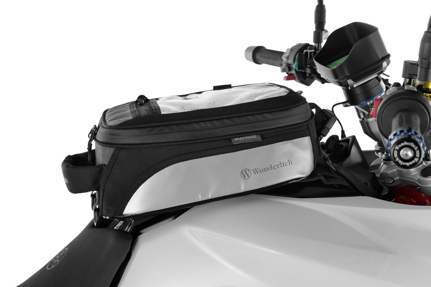 Wunderlich Mounting System For Elephant Tour Edition Tank Bag | Black | BMW F 650 GS - Pyramid Motorcycle Accessories