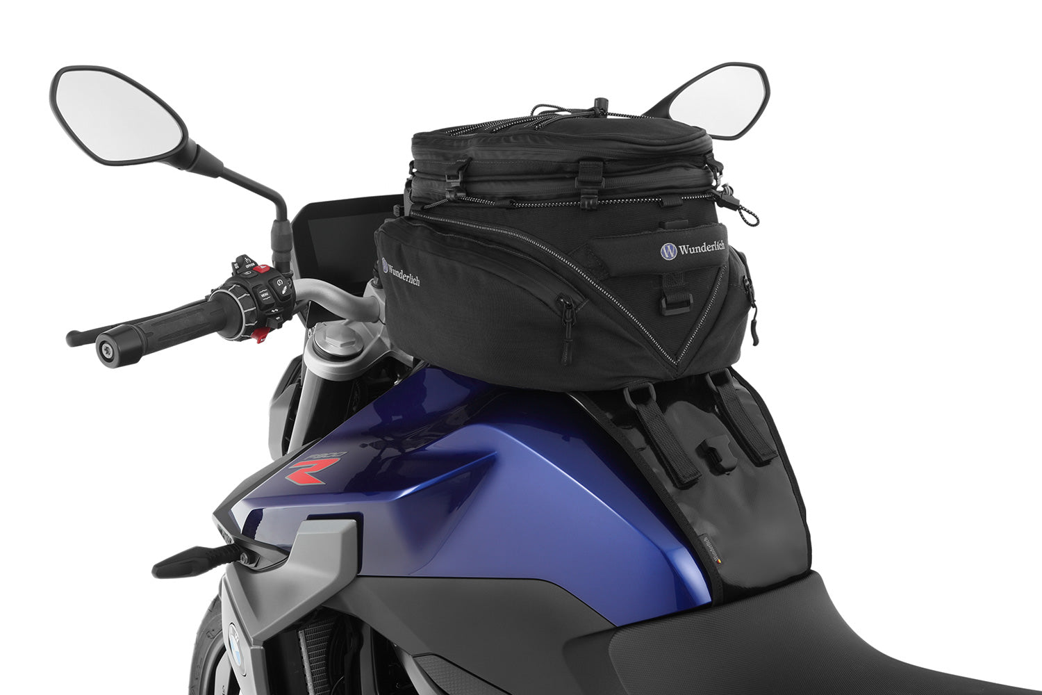 Wunderlich System Mount For Elephant Tank Bag | Black | BMW R 1300 GS - Pyramid Motorcycle Accessories