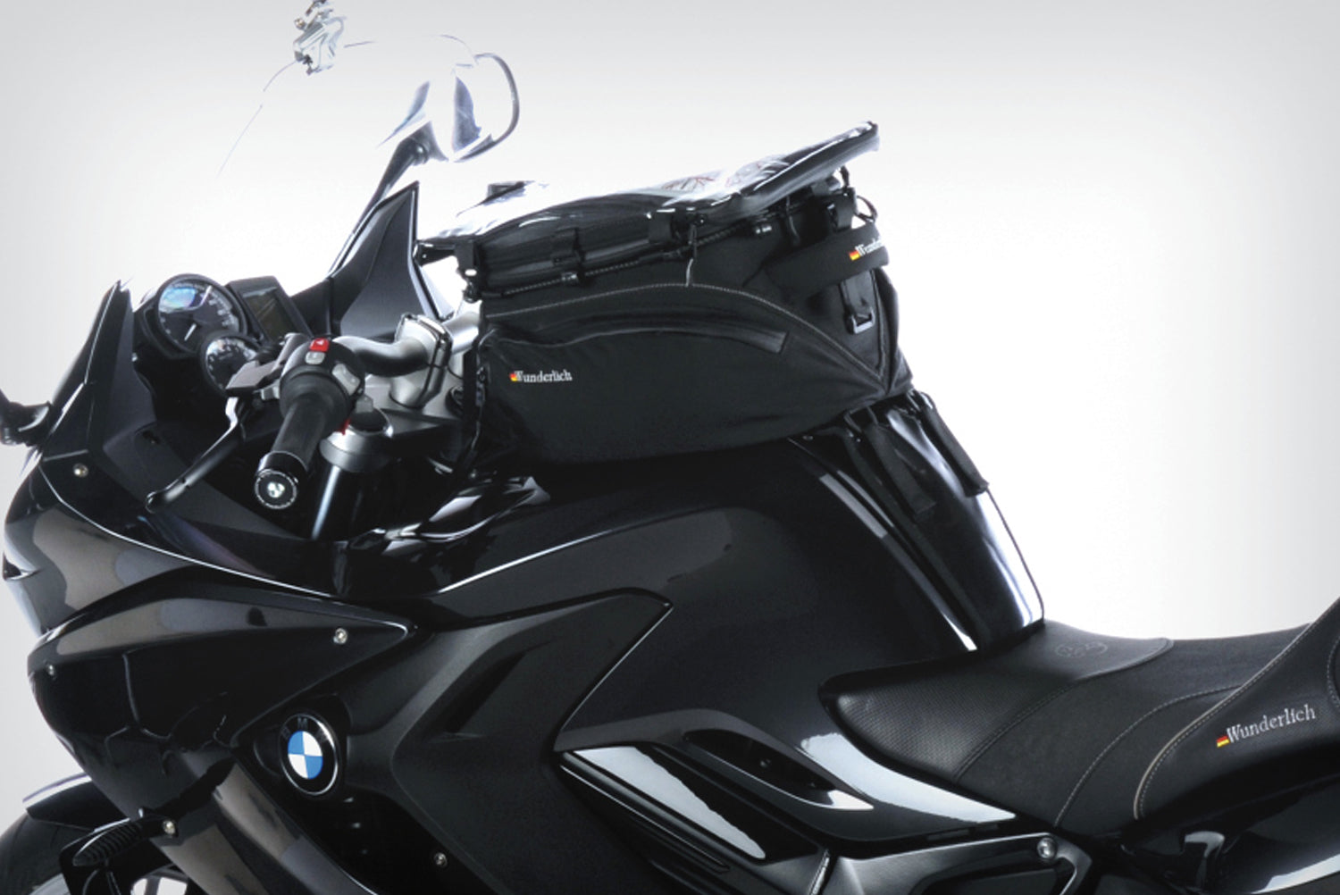 Wunderlich Mounting System For Elephant Tank Bag | Black | BMW R 850 RT - Pyramid Motorcycle Accessories